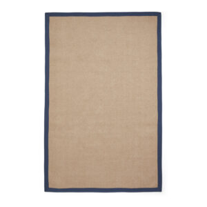 Portland Jute Border Navy Rug