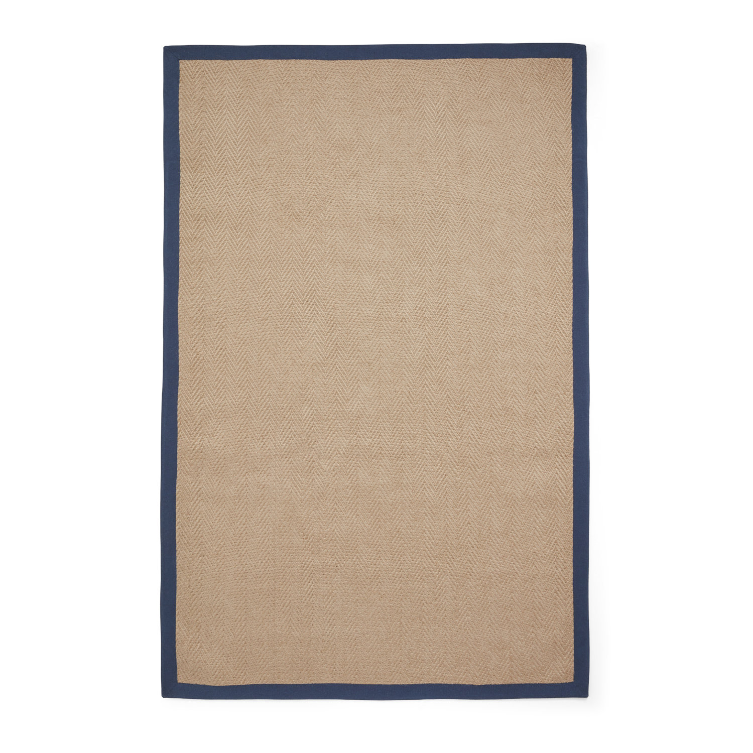 Portland Jute Border Navy Rug