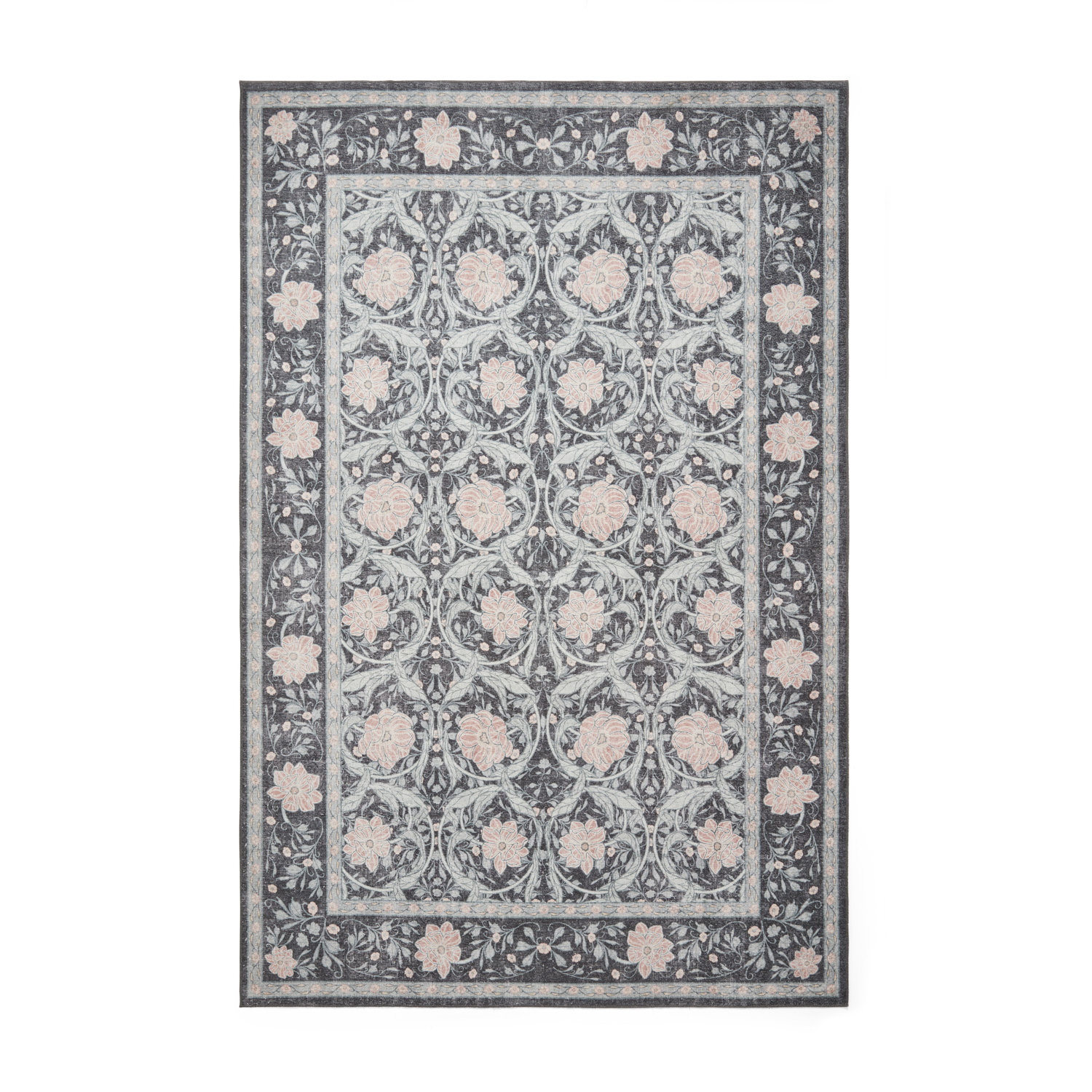 Versailles H1424 Dark Blue Rug