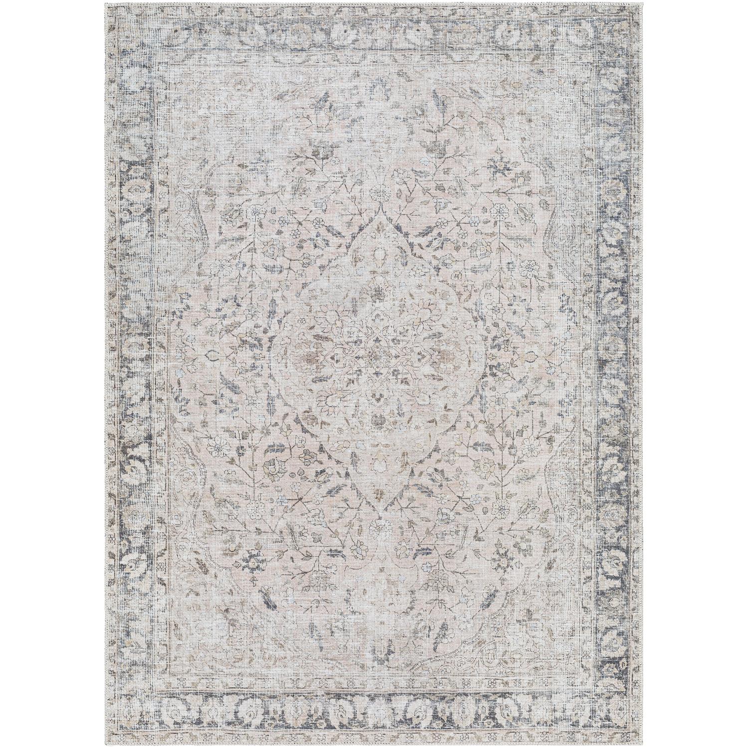 Amelie AML2386 Grey Blush Rug