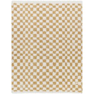 Birmingham BMM2323 Saffron Checkered Rug