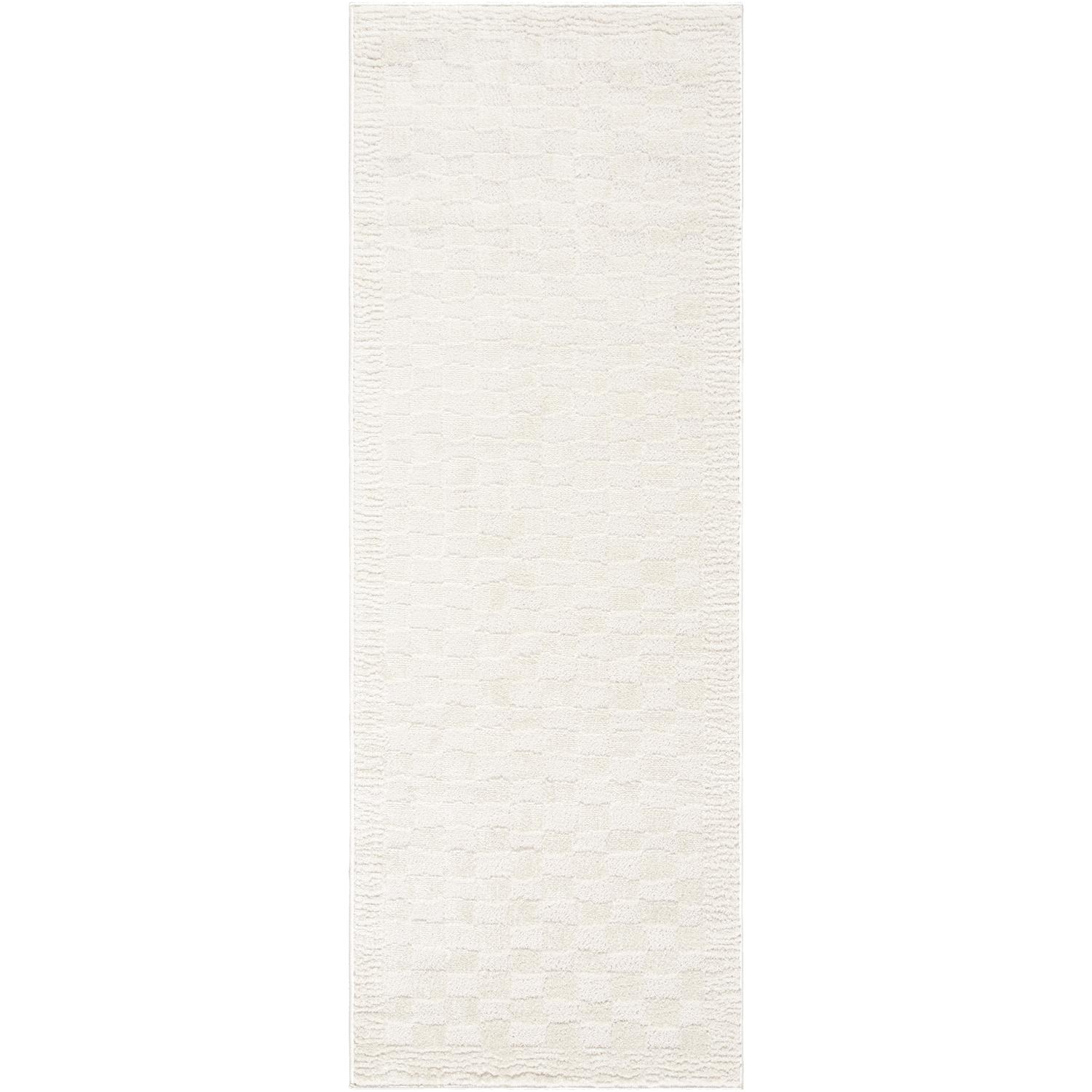 Freud FEU2327 Ivory Checkered Runner