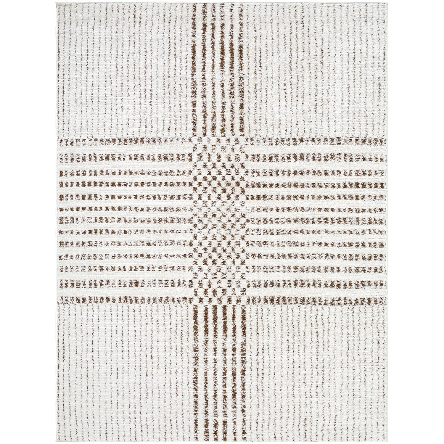 Architect Galey Alix x Livabliss GAAR2303 Dark Brown Ivory Rug
