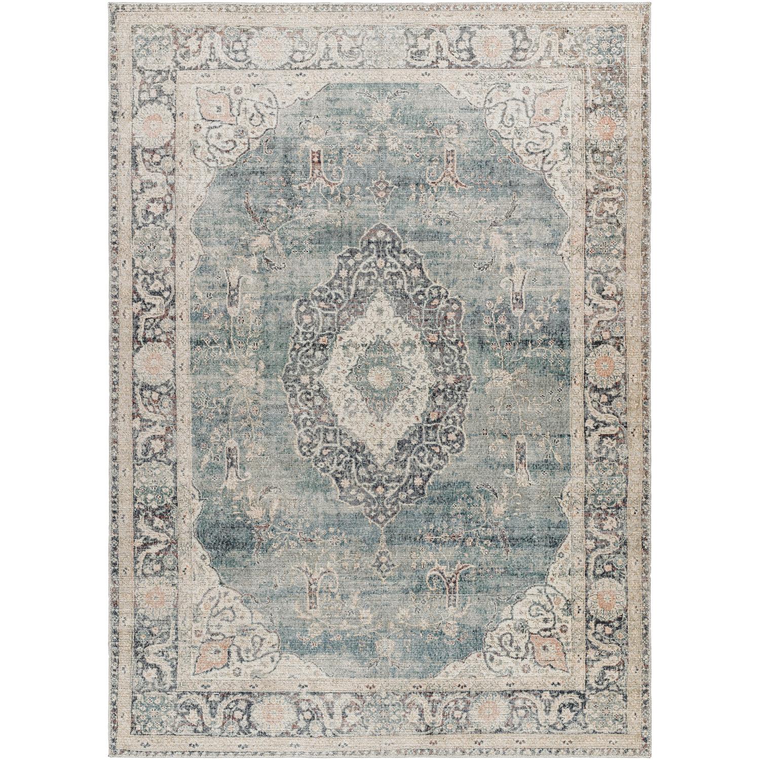 Marlene Becki Owens x Livabliss BOMN2300 Ice Blue Rug