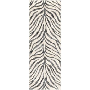 City CIT2300 Zebra Charcoal Runner