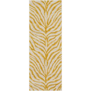 City CIT2302 Zebra Mustard Runner