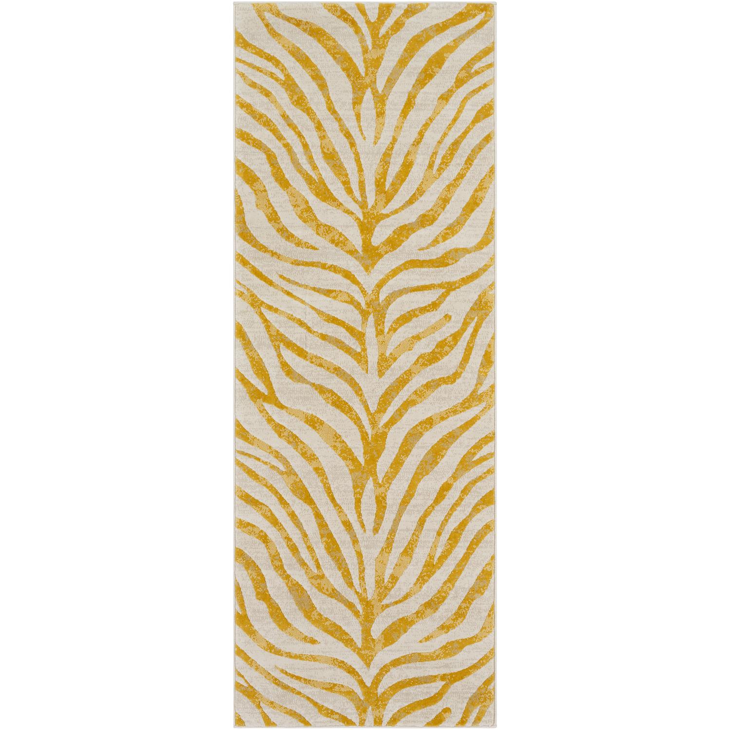 City CIT2302 Zebra Mustard Runner