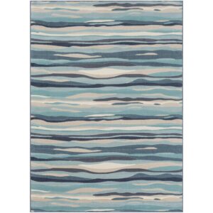 City CIT2321 Aqua Rug
