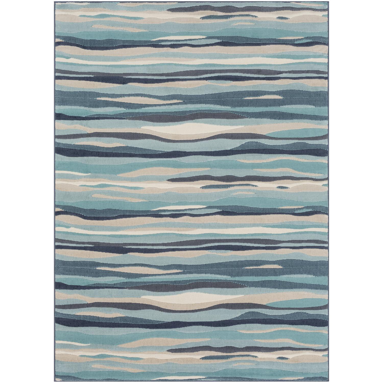 City CIT2321 Aqua Rug