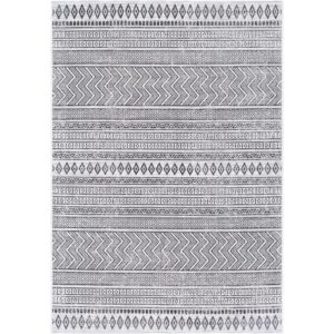 Eagean EAG2345 Ivory Black Rug
