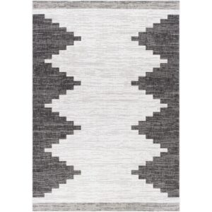 Eagean EAG2356 Ivory Black Rug