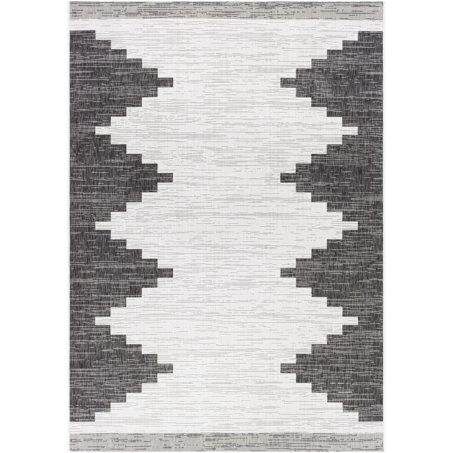 Eagean EAG2356 Ivory Black Rug