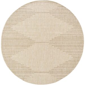 Eagean EAG2419 Beige Circle Rug