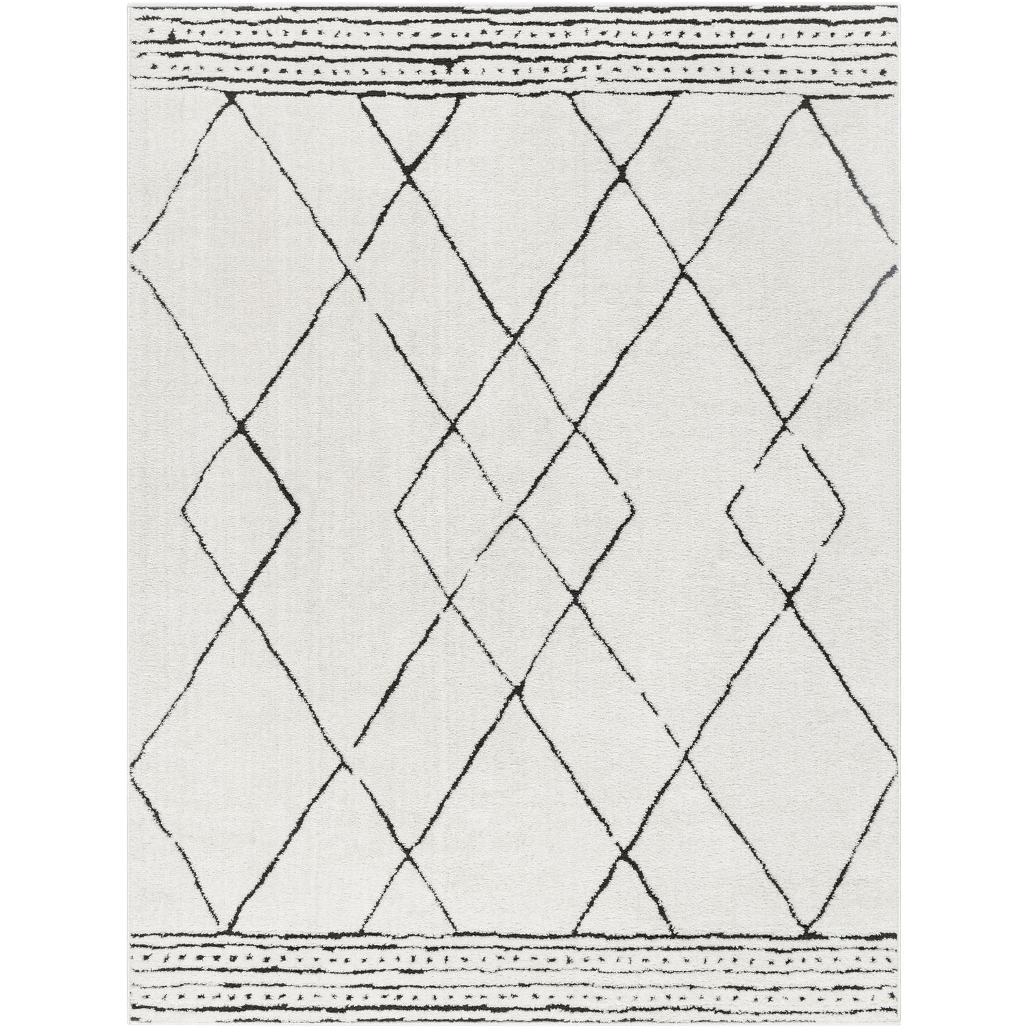 Freud FEU2322 Ivory Black Rug