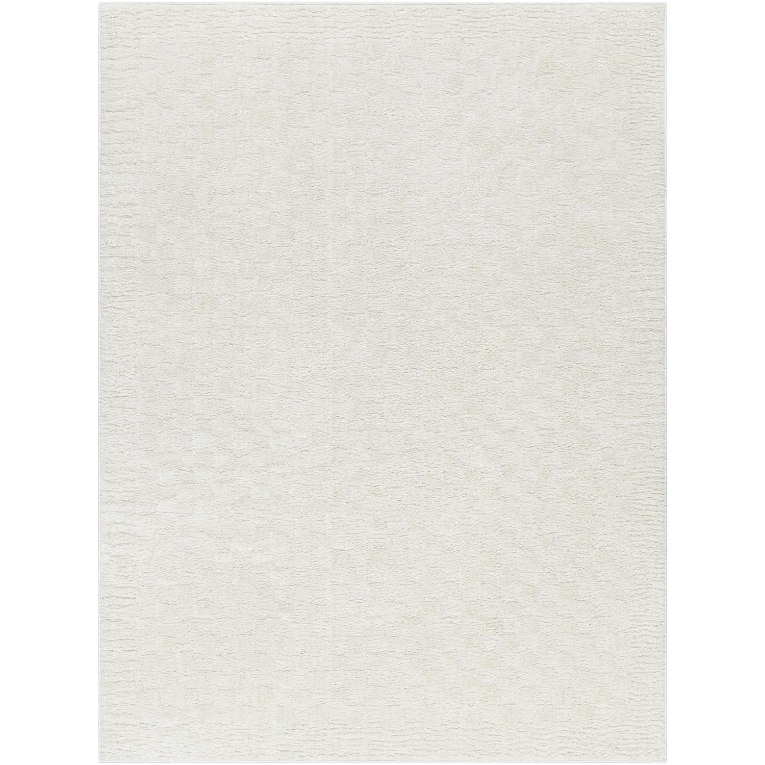 Freud FEU2327 Ivory Checkered Rug