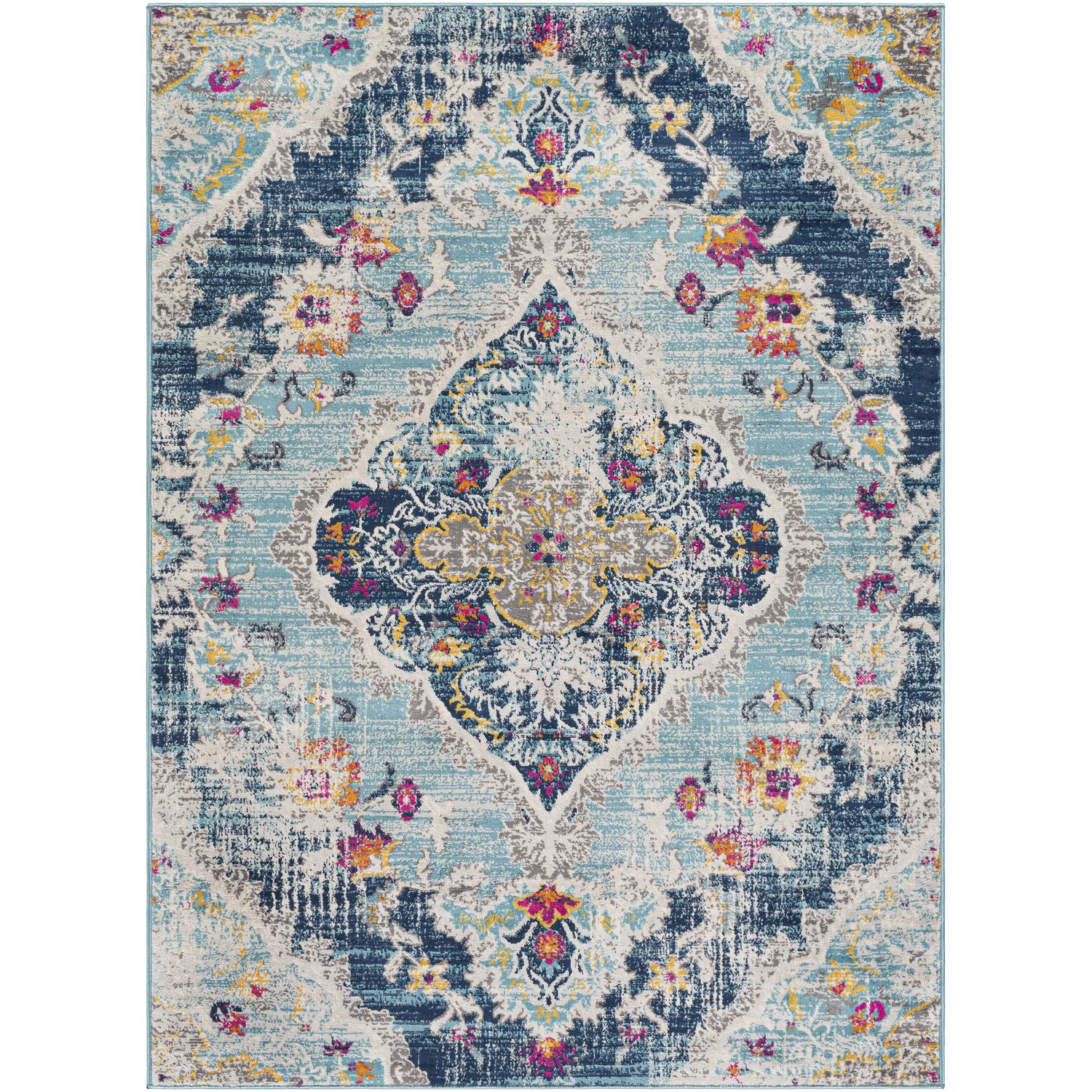 Floransa FSA2300 Blue Rug