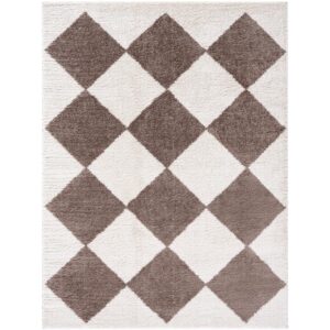 Fossay FSG2323 Dark Brown Rug