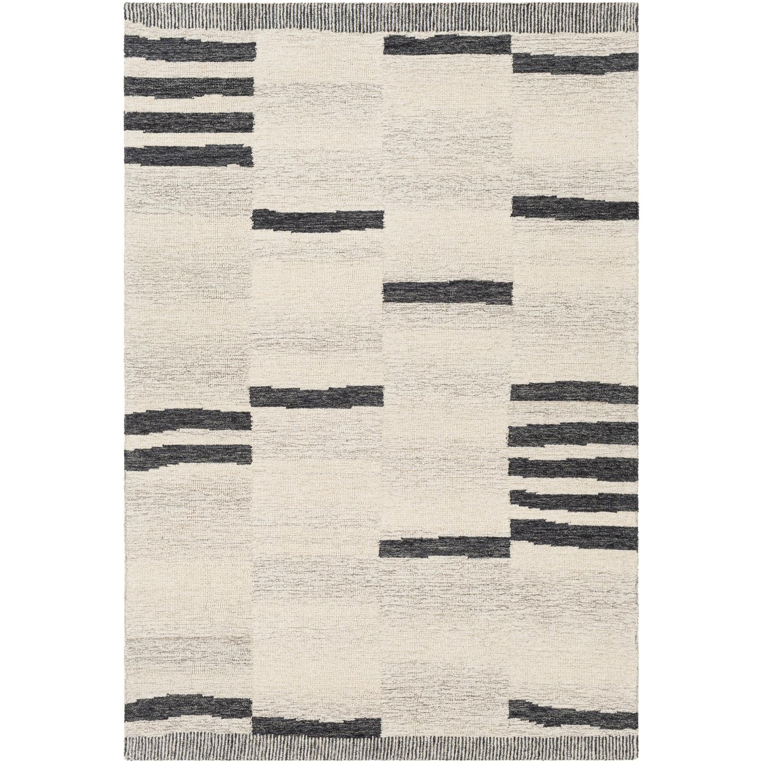 Granada GND2330 Beige Black Rug