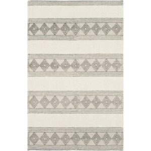 Hygge HYG2300 Ivory Charcoal Rug