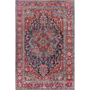 Iris IRS2316 Bright Red Rug