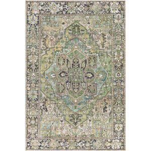 Iris IRS2361 Green Rug