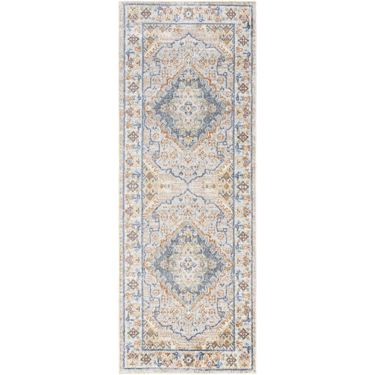 Lillian LLL2318 Oatmeal Rust Runner