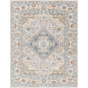 Lillian LLL2318 Oatmeal Rust Rug