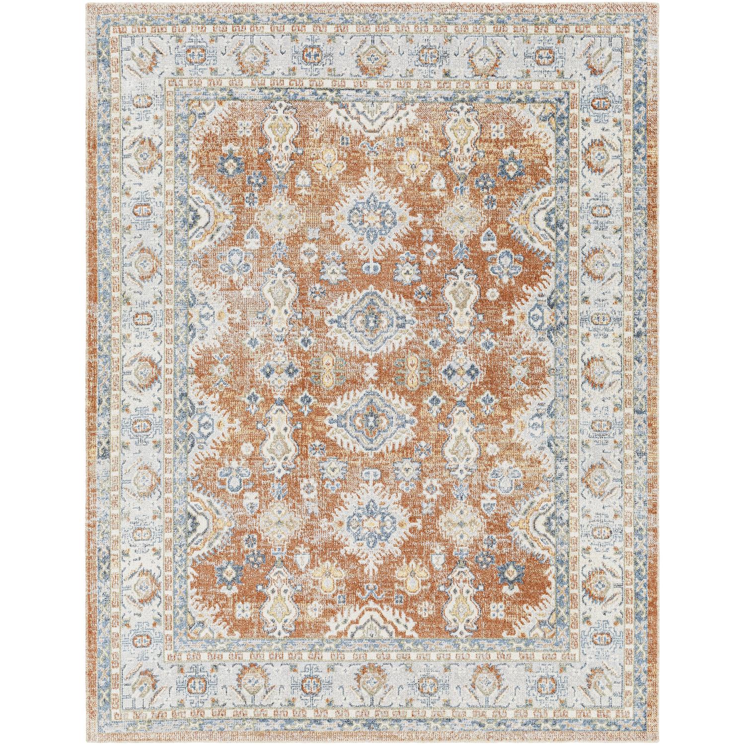 Lillian LLL2324 Burnt Orange Rug