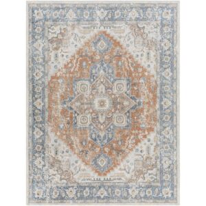 Lillian LLL2329 Burnt Orange Rug