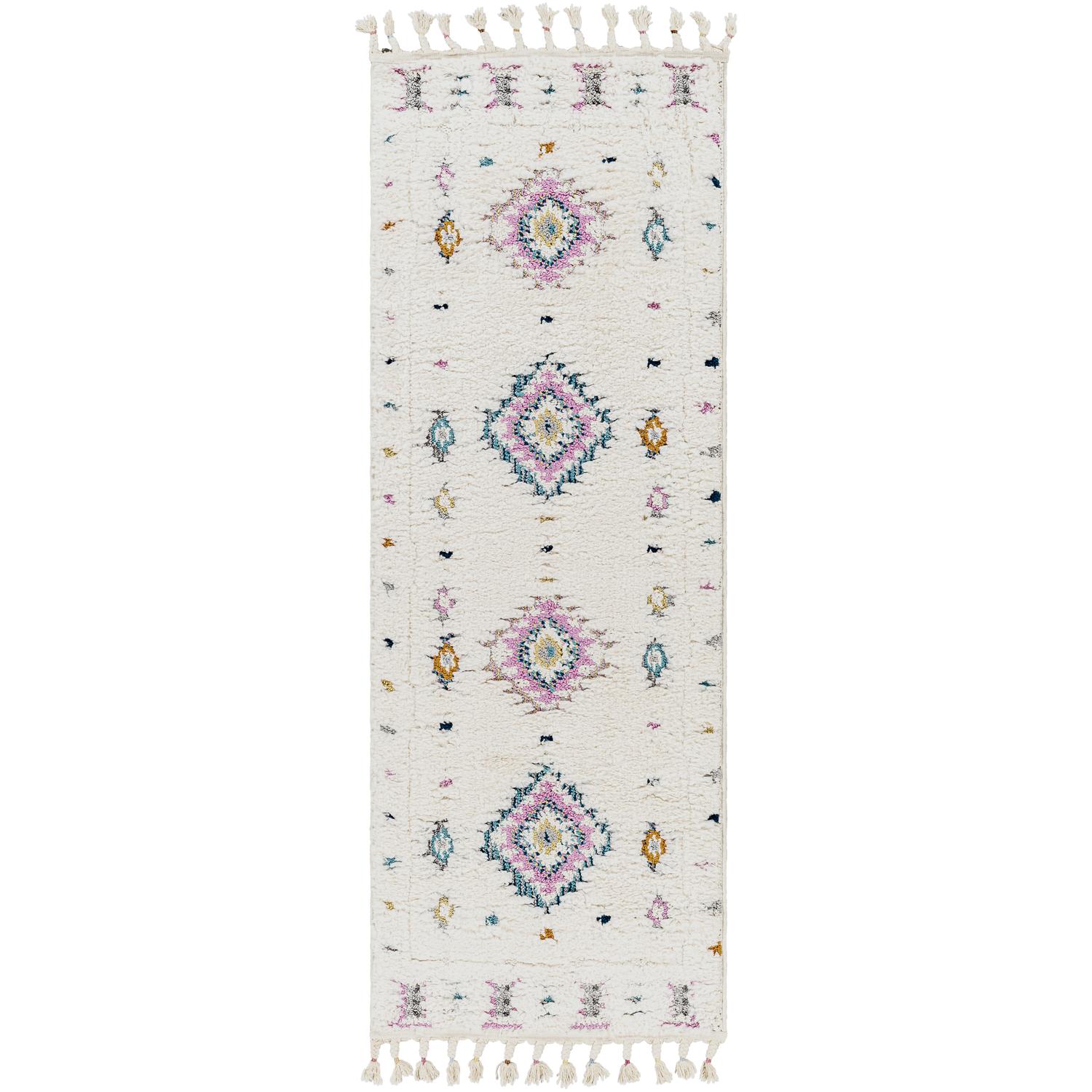 Lofty LOF2300 Ivory Multicolour Runner