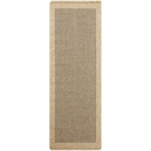 Mirage MGE2302 Jute-Look Brown Runner