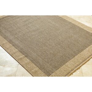 Mirage MGE2302 Jute-Look Brown Rug