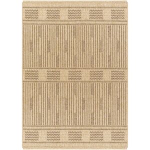 Mirage MGE2309 Jute-Look Brown Rug