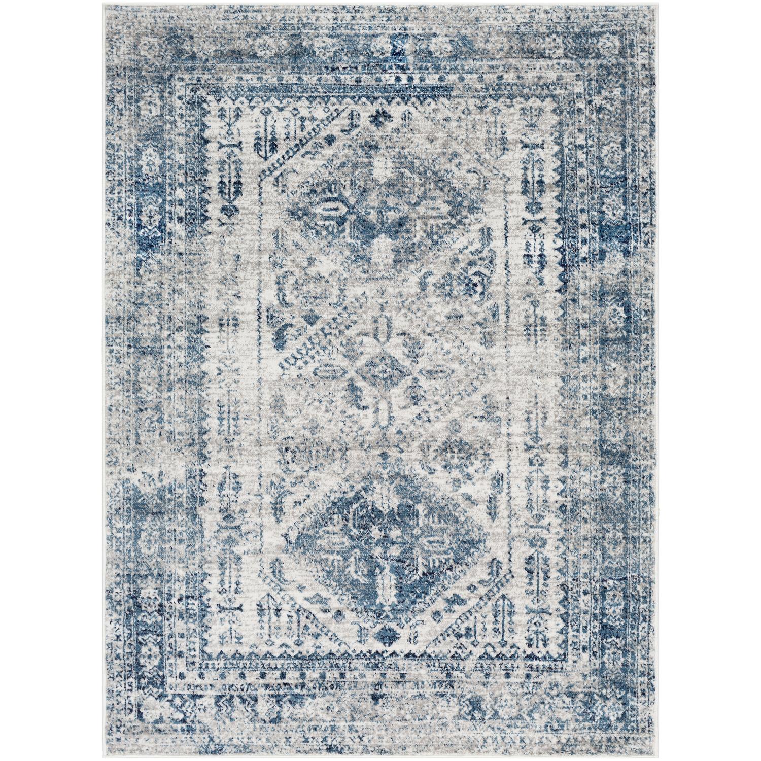 Monte MNC2313 Blue Grey Rug