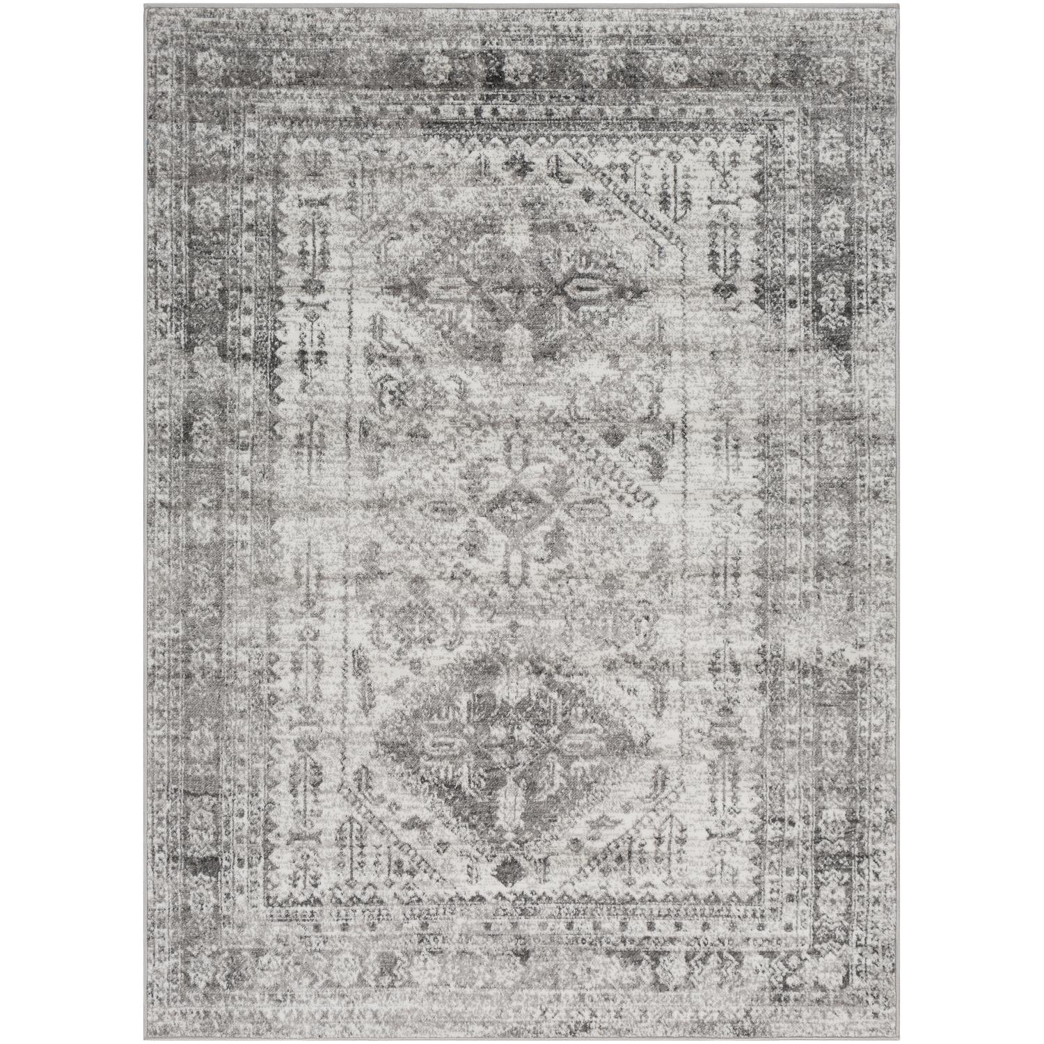 Monte MNC2314 Grey Charcoal Rug