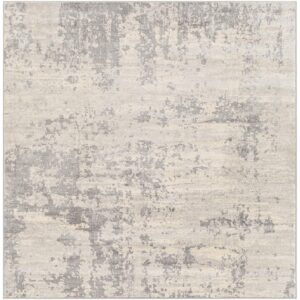 Monaco MOC2311 Grey Ivory Square Rug