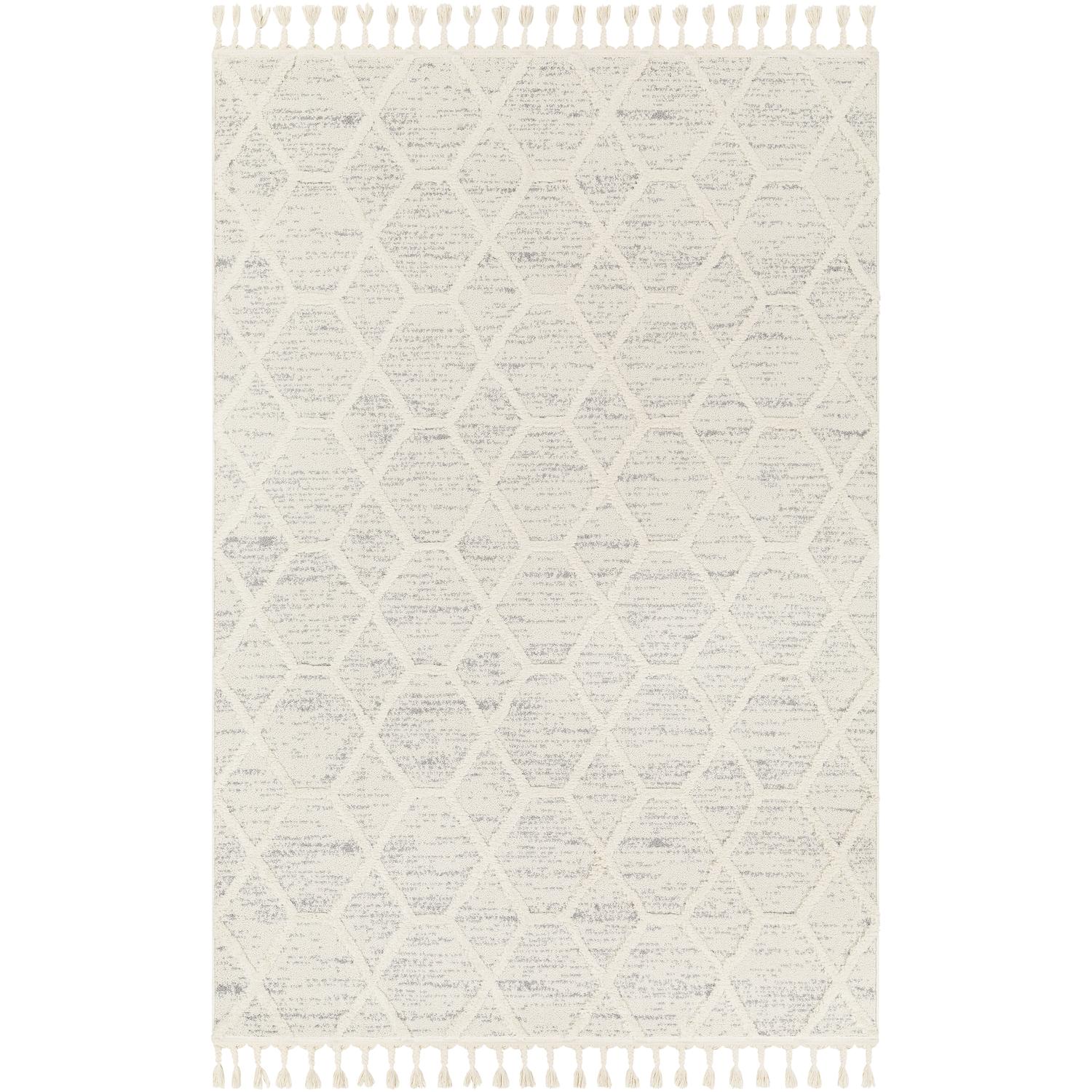 Nora NOA2311 Ivory Grey Rug