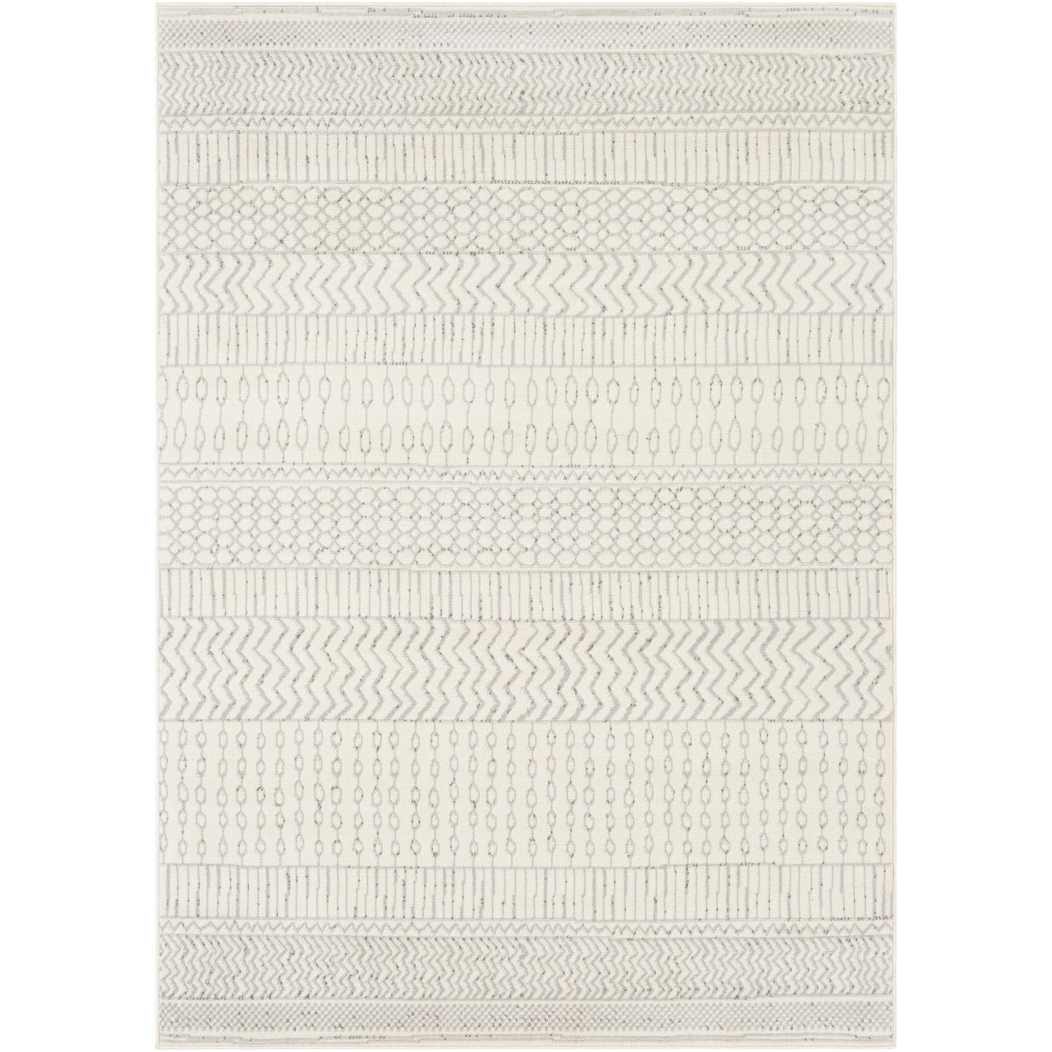 Pisa PSS2301 Cream Grey Rug