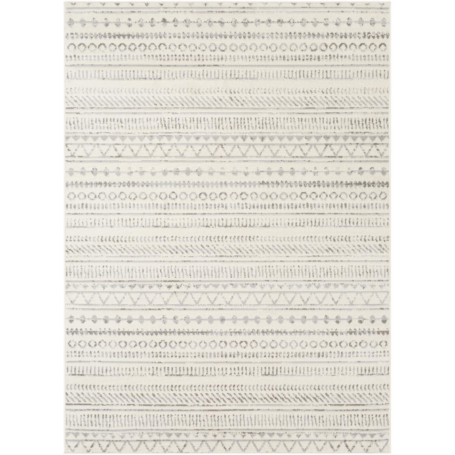 Pisa PSS2304 Cream Grey Rug