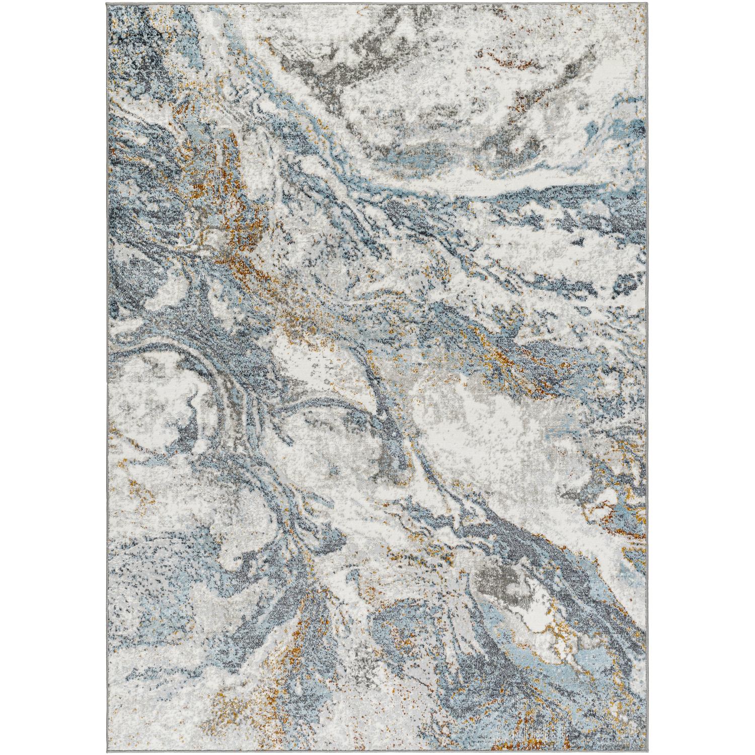 San Francisco SFO2314 Sky Blue Rug