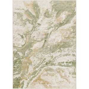 San Francisco SFO2316 Moss Green Rug