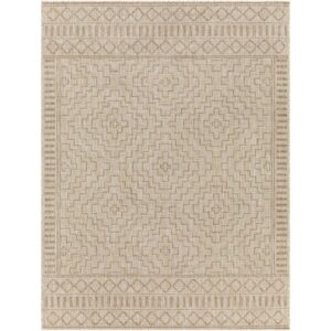 Tuareg TRG2354 Jute-Look Beige Rug