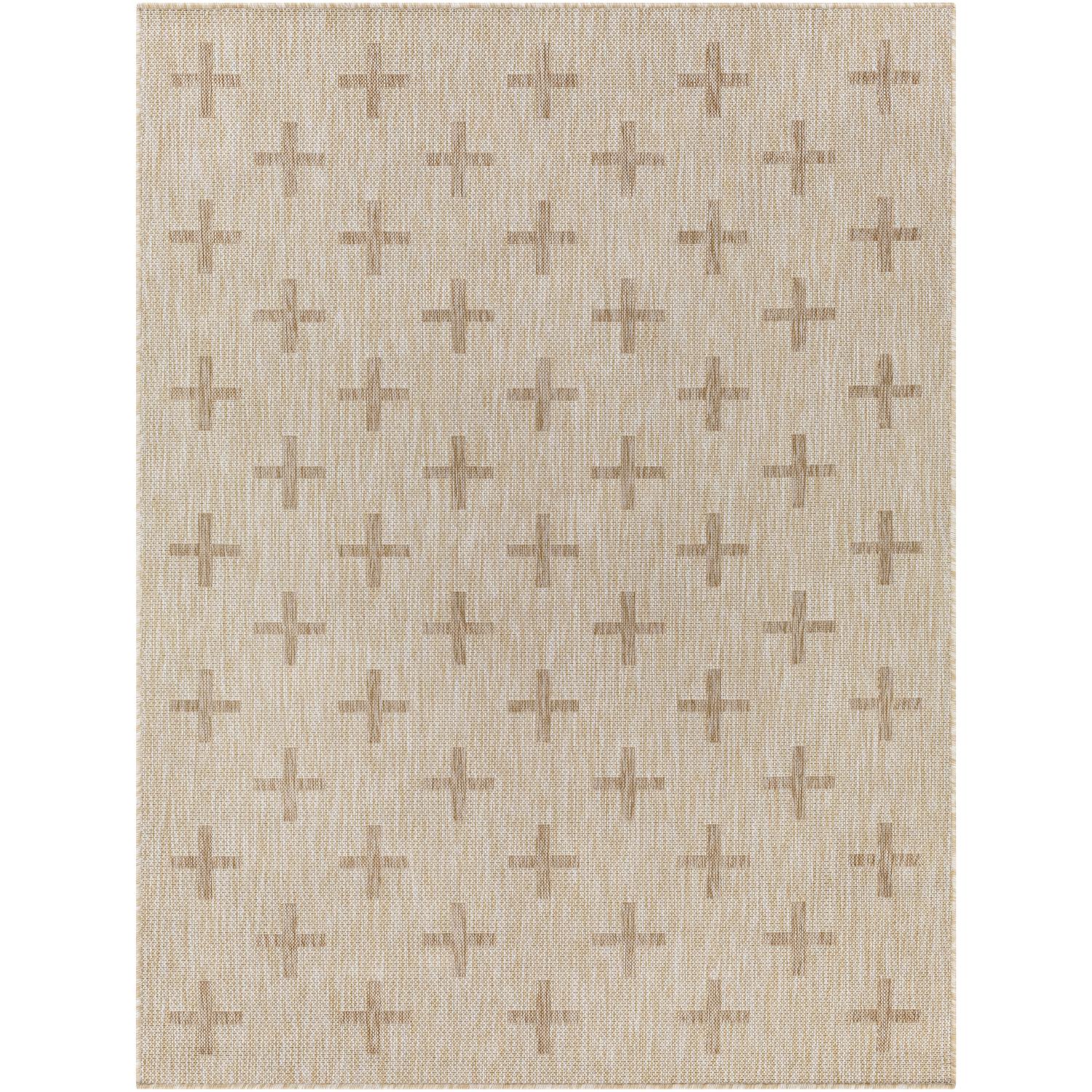 Tuareg TRG2357 Jute-Look Brown Rug