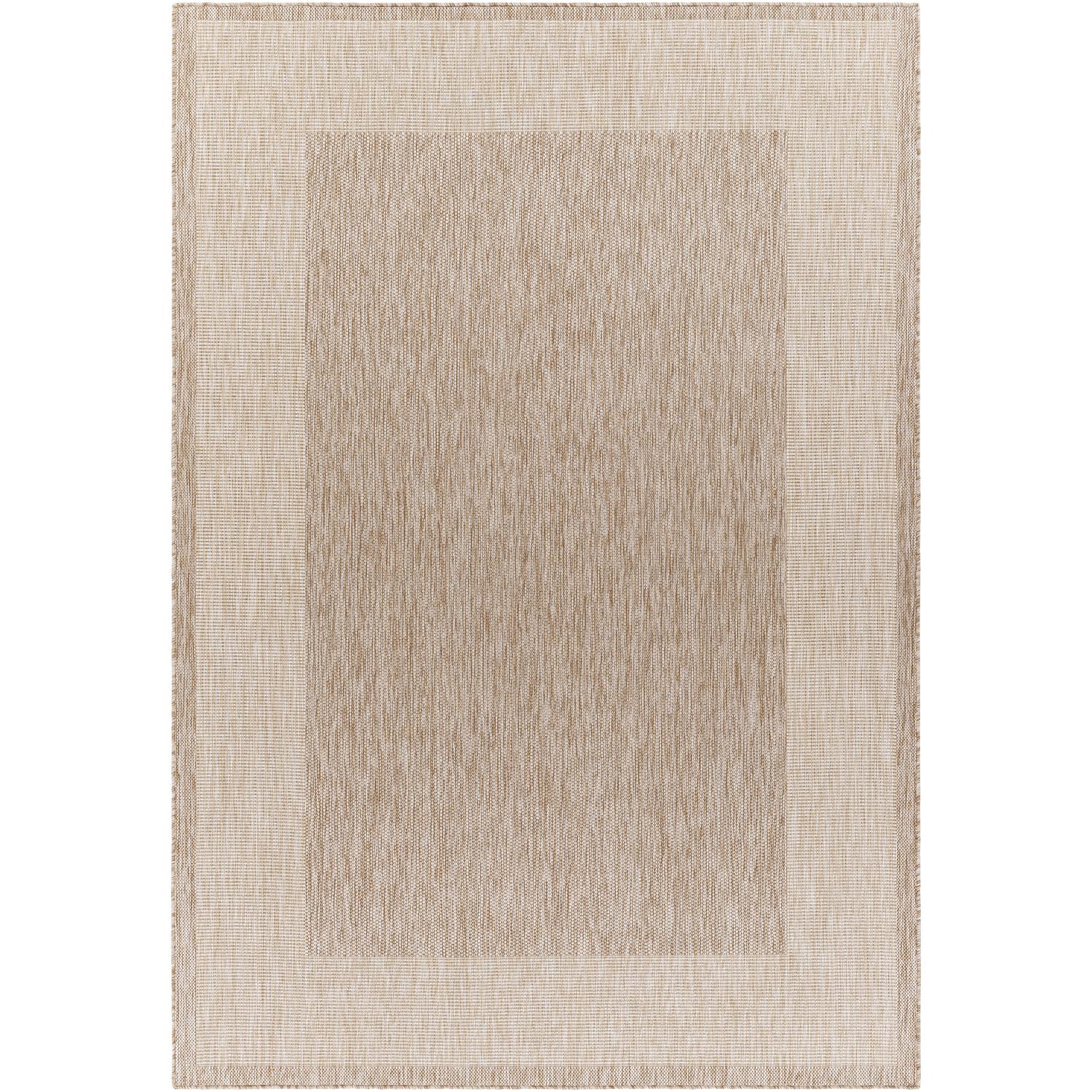 Tuareg TRG2368 Jute-Look Brown Rug