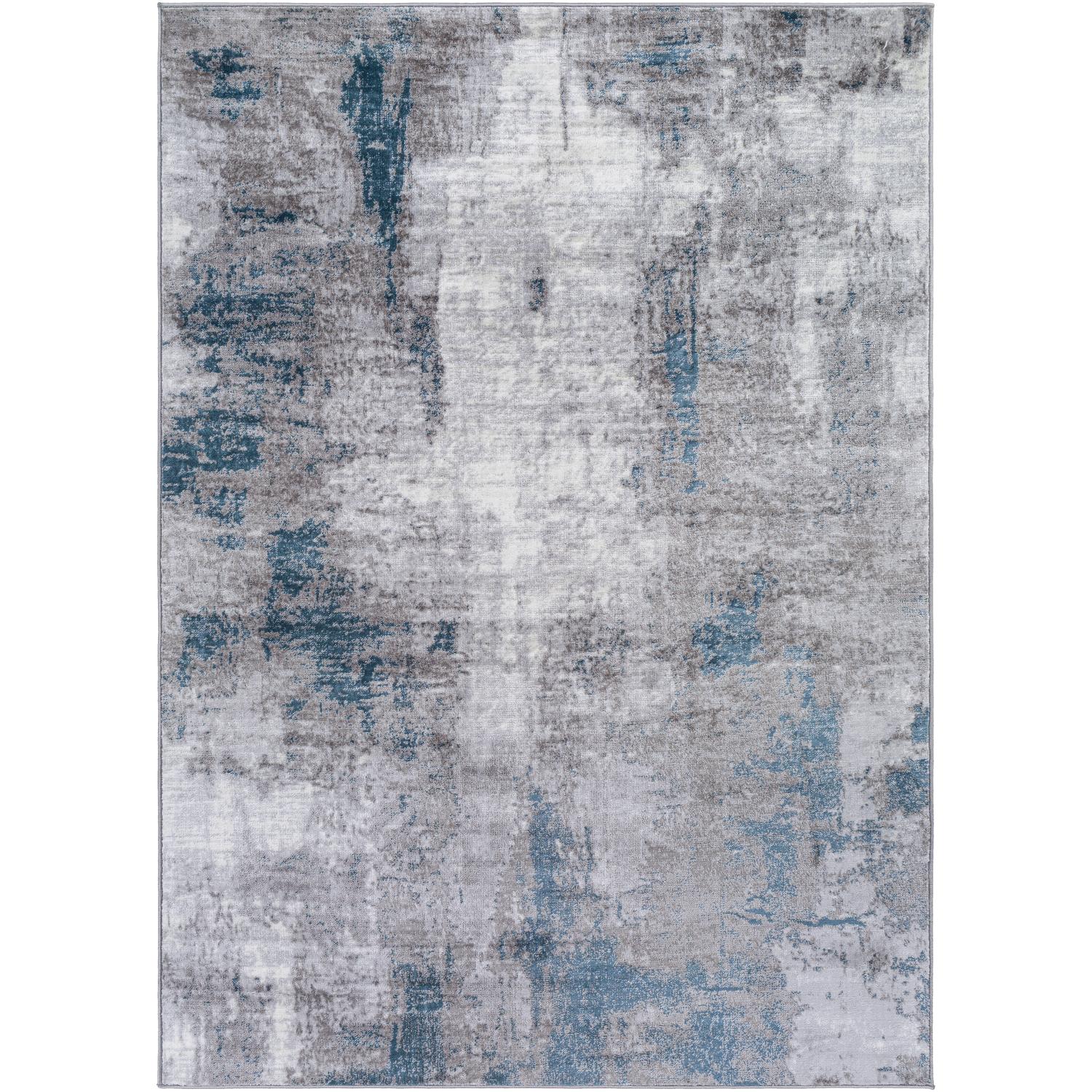 Wanderlust WNL2324 Marble Grey Blue Rug
