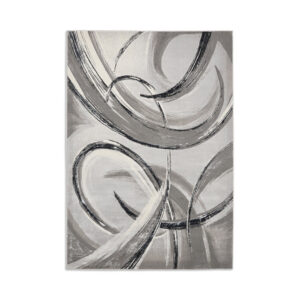 Apollo HF126 Grey Dark Blue Rug