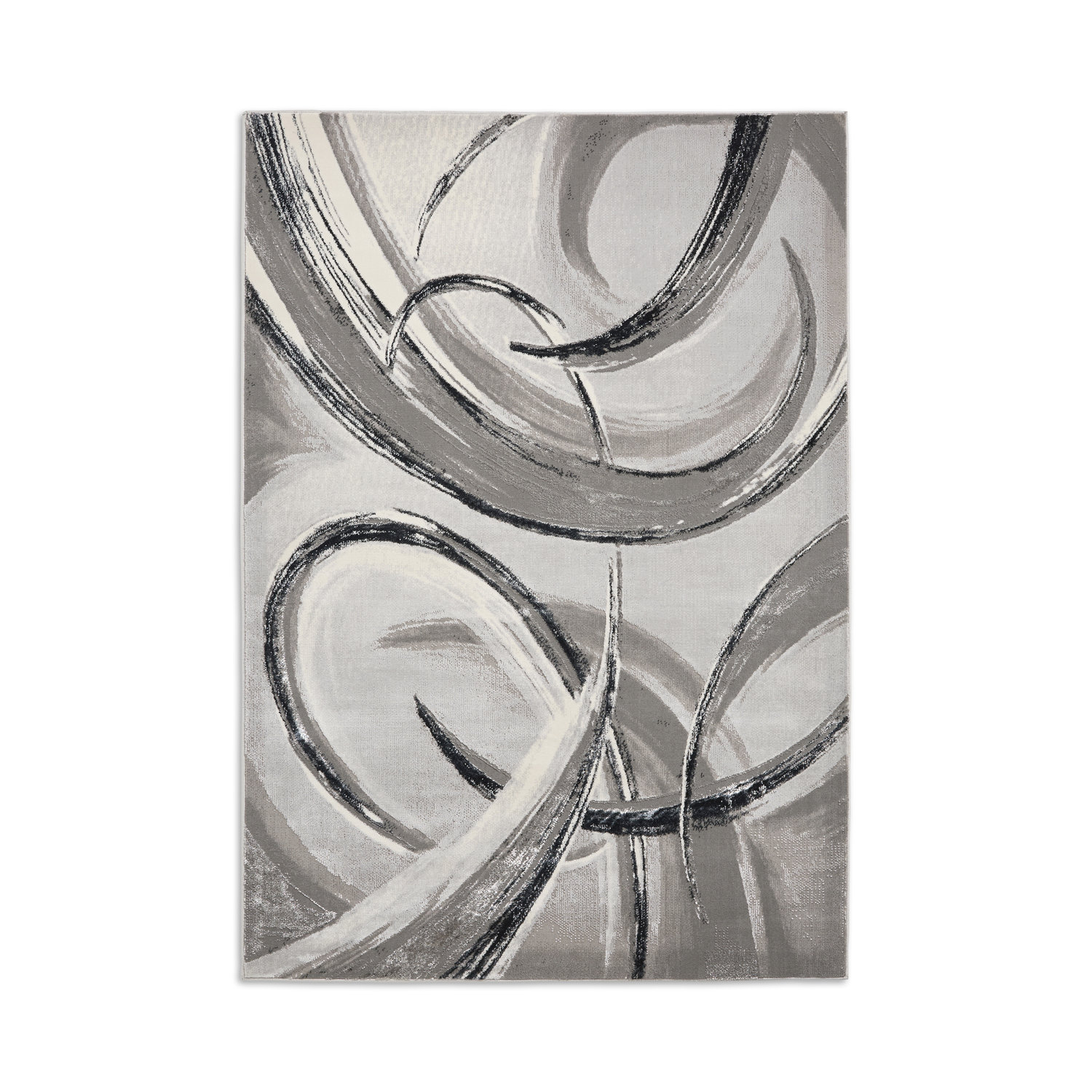 Apollo HF126 Grey Dark Blue Rug