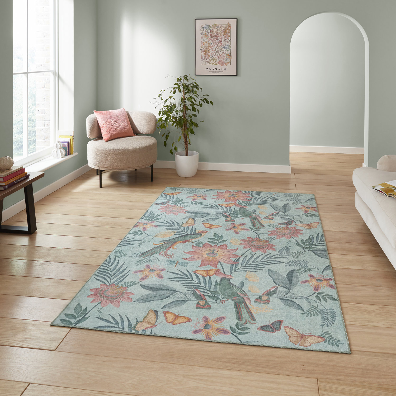 Amaya Tropical Birds Green_1