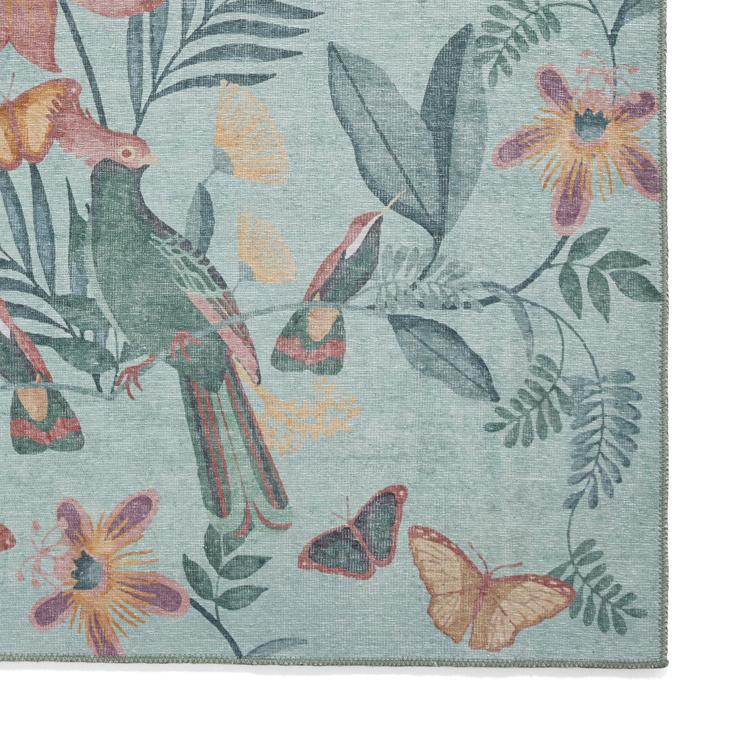 Amaya Tropical Birds Green_4