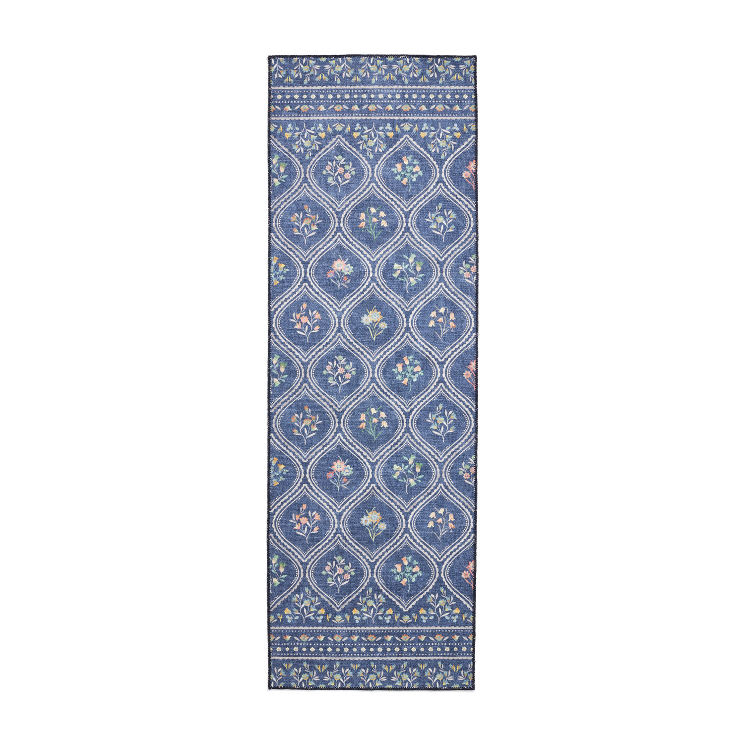 Cameo Floral Blue Runner_2
